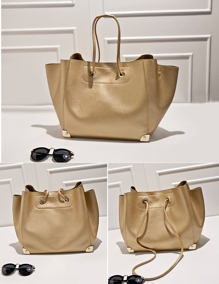 Gold Las Handbag Factory China Shoulder Bags For Woman Gold Las Handbag Factory China Shoulder Bags For Woman Manufacturer Fashion Women Large Tote Bag Supplier Famous Brands