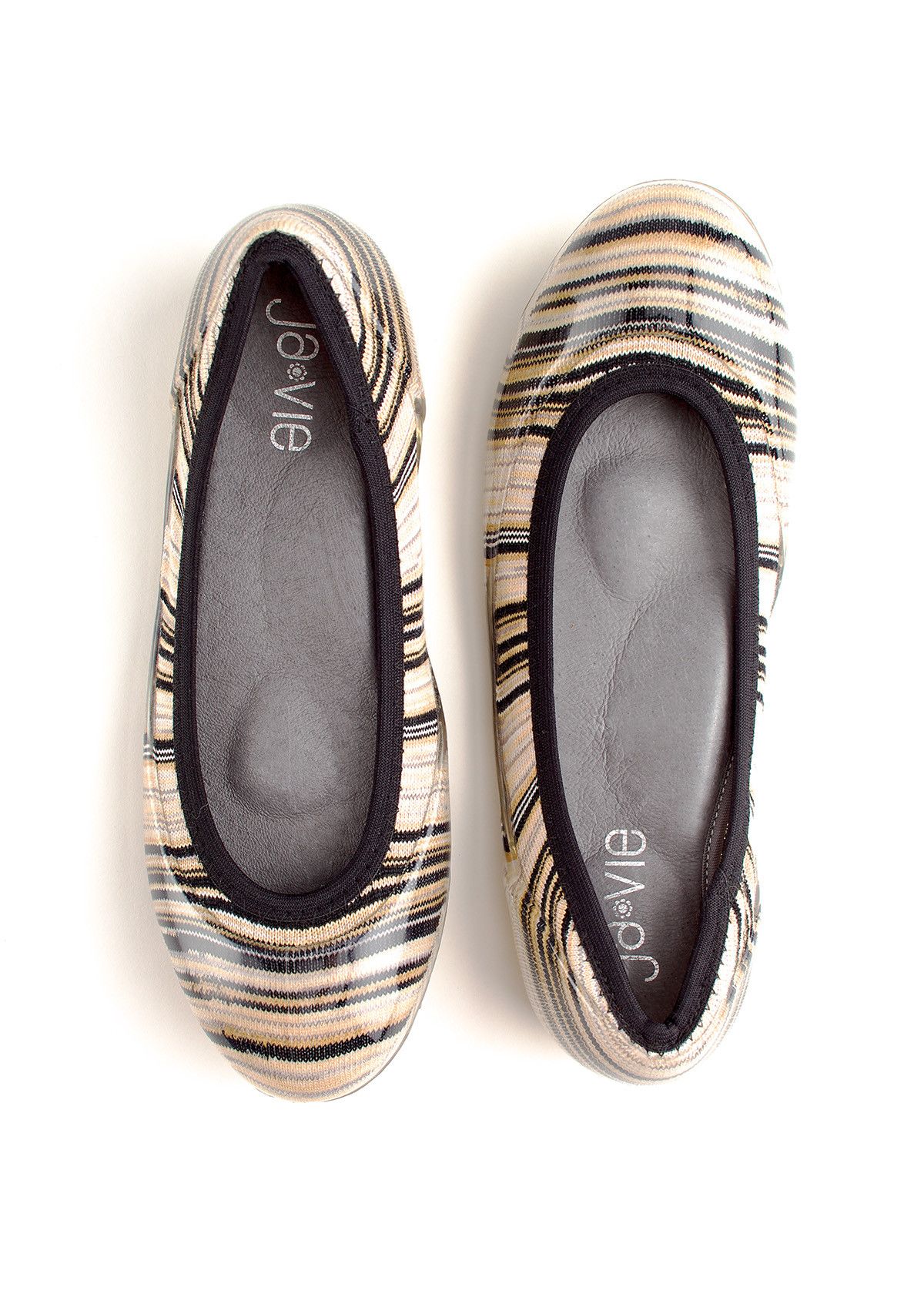 a new day striped flats