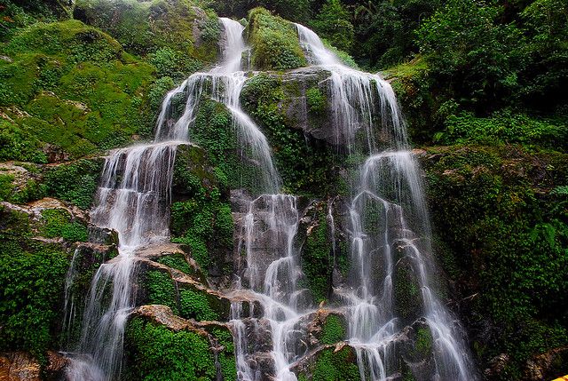 Waterfall in Gangtok Sikkim (India).. | Waterfall, Waterfall pictures, Cool places to visit