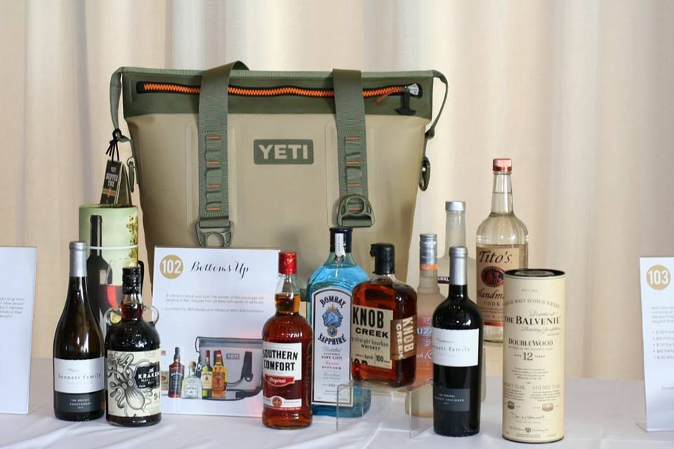 Live Auction Item Yeti Cooler Of Booze Make Every Minute A Revenue Live Auction Item Yeti Cooler Of Booze Make Every Minute A Revenue