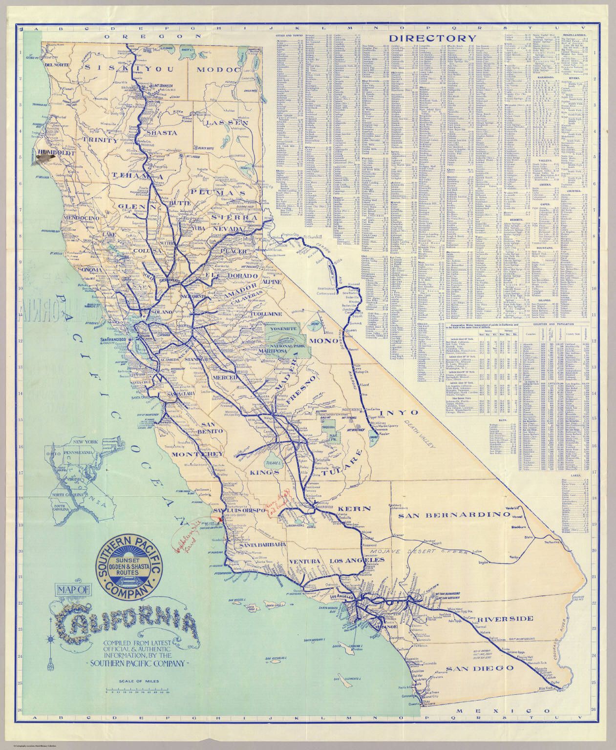 antique map of southern california google search