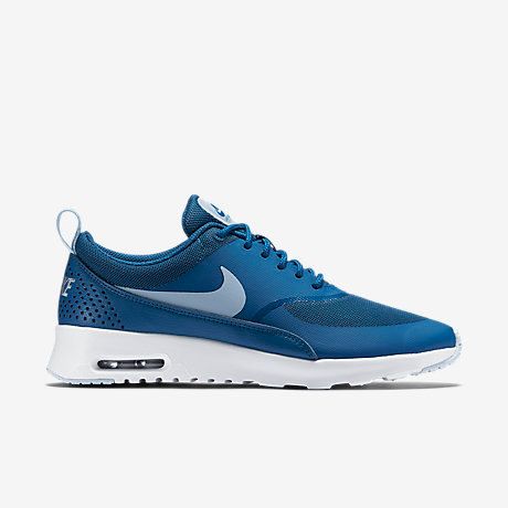 NEW !! Blinged Brigade Blue Women's Nike Air Max Thea w NEW !! Blinged Brigade Blue Women's Nike Air Max Thea w