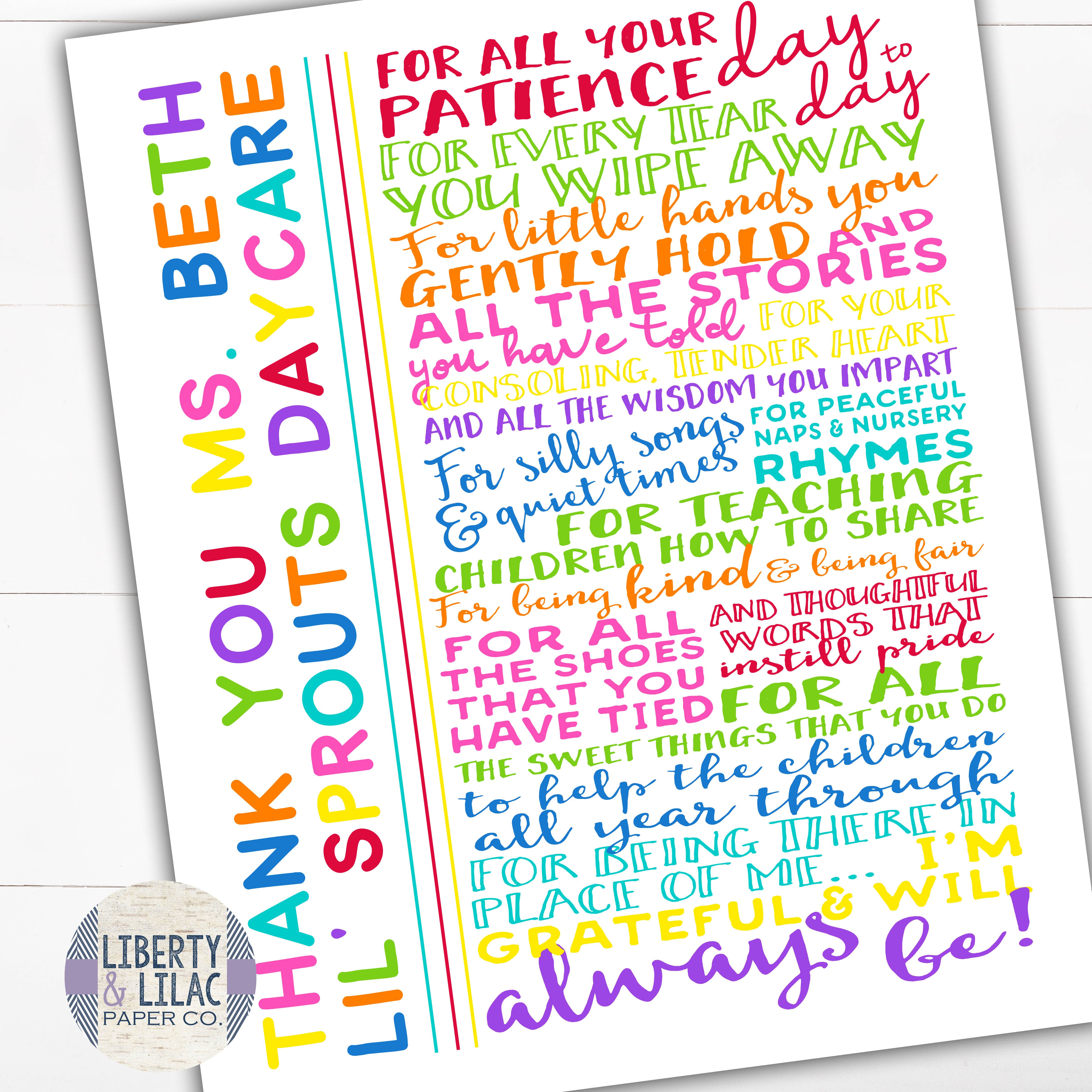 photo Love And Patience Daycare pin on love it classroom