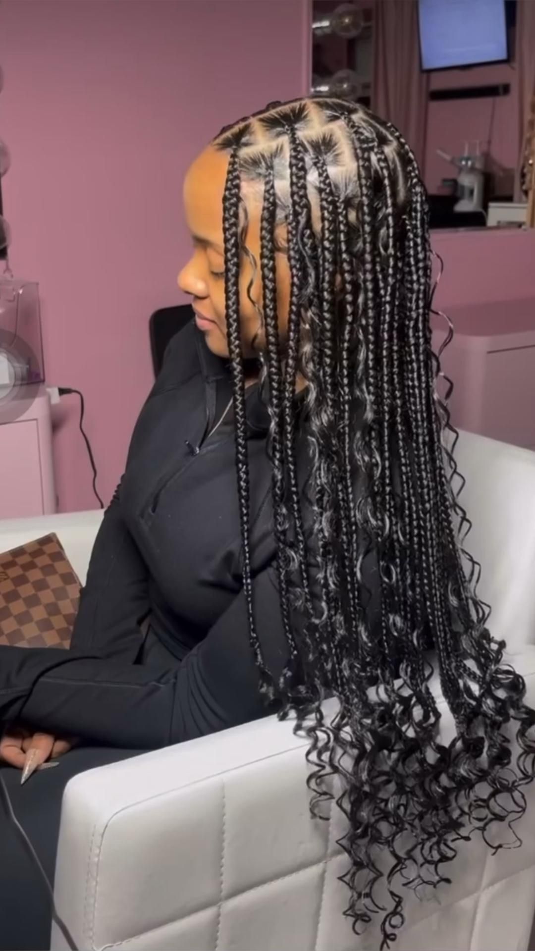 Boho knotless braids – Artofit