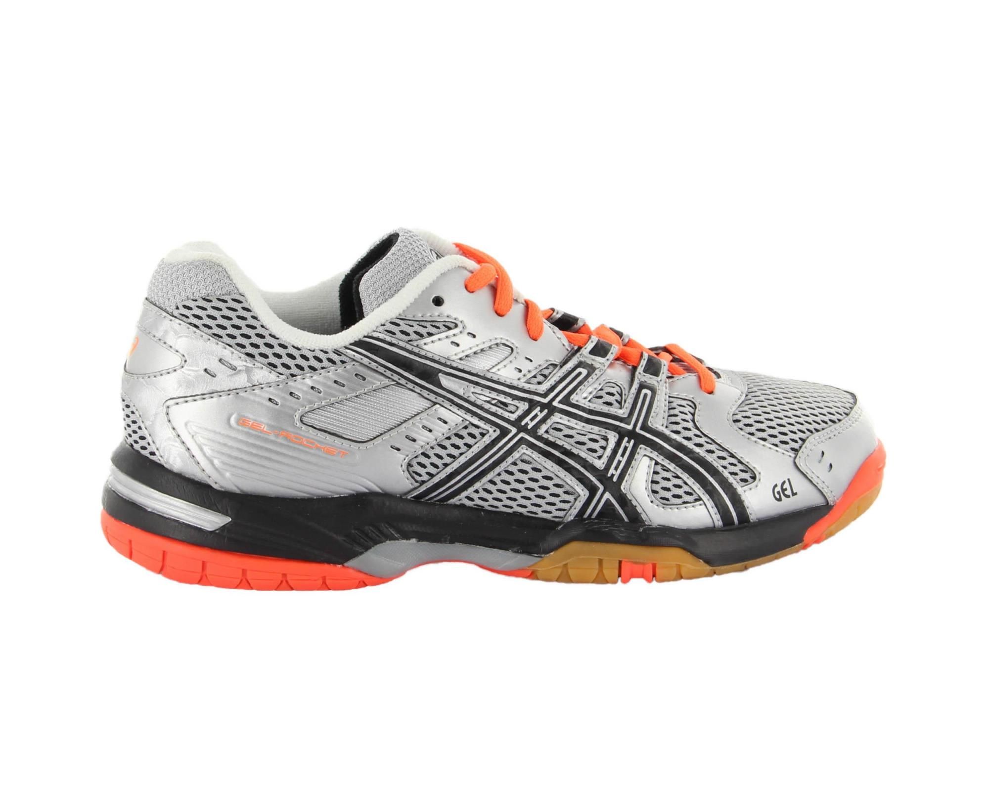 B207n Gel Rocket 6 Silver Black Neon Orange 1 B Http Www Korayspor Com Asics Ayakkabi Indoor Gel Rocket 6 Silver Black Neon Orange B207n Gel Rocket 6 Silver B