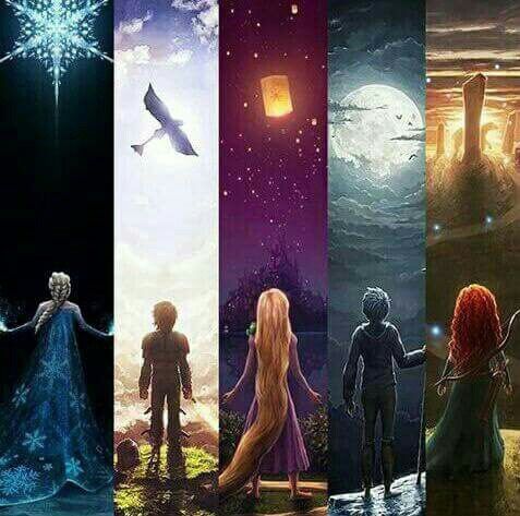 Disney Montage Frozen How To Train Your Dragon Tangled Jack Frost Disney Montage Frozen How To Train Your Dragon Tangled Jack Frost