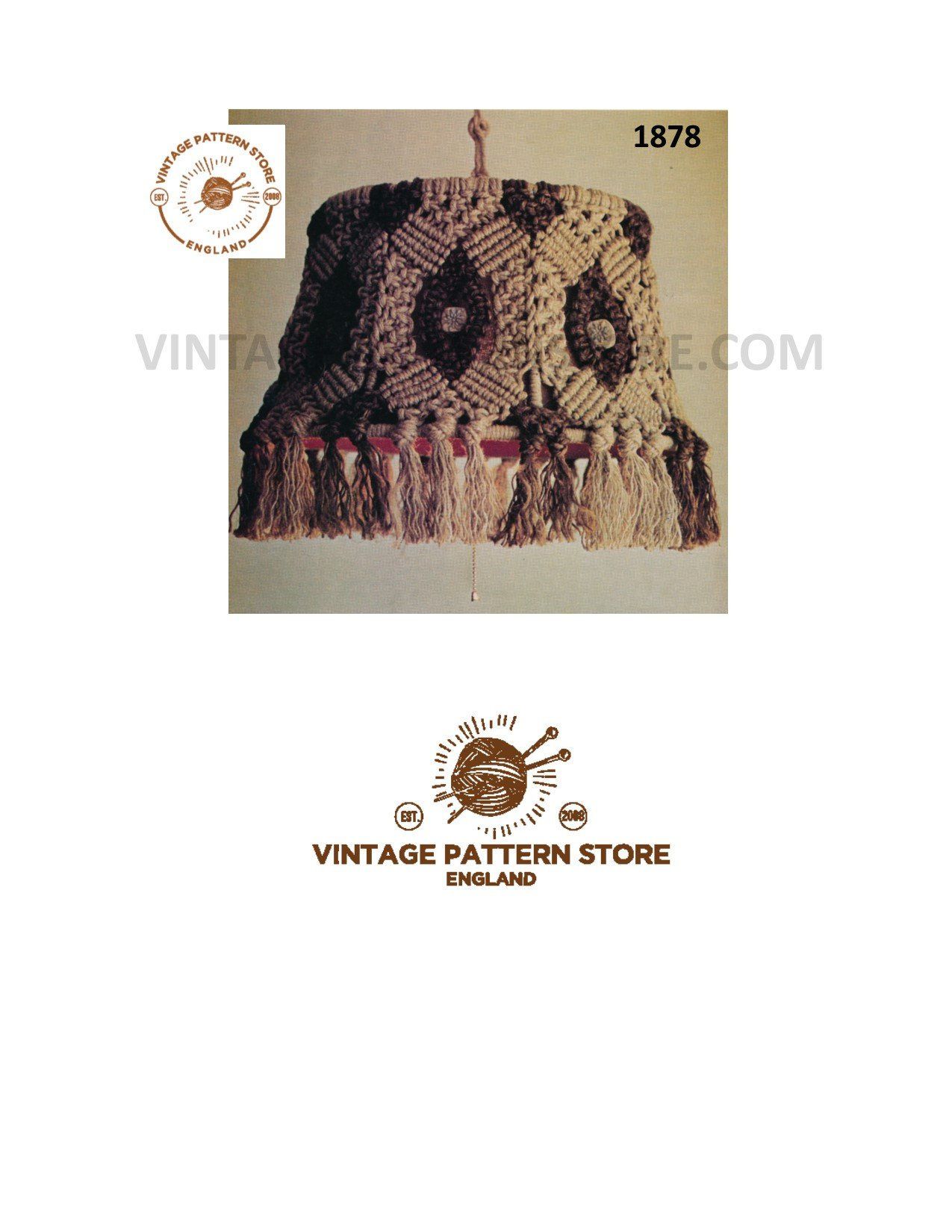 Ladies Womens 70s vintage easy to make beginners macrame earrings jewellery jewelry pdf macrame pattern Instant PDF download 2943