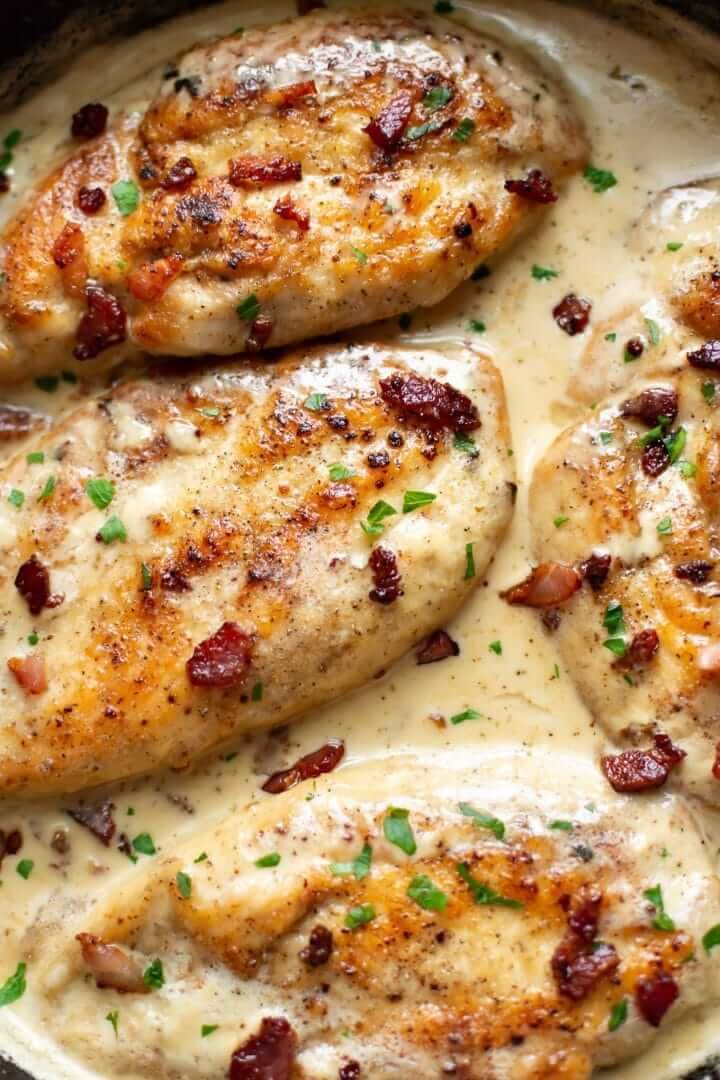 45 Healthy Chicken Breast Recipes To Make Recipe Chicken Bacon 