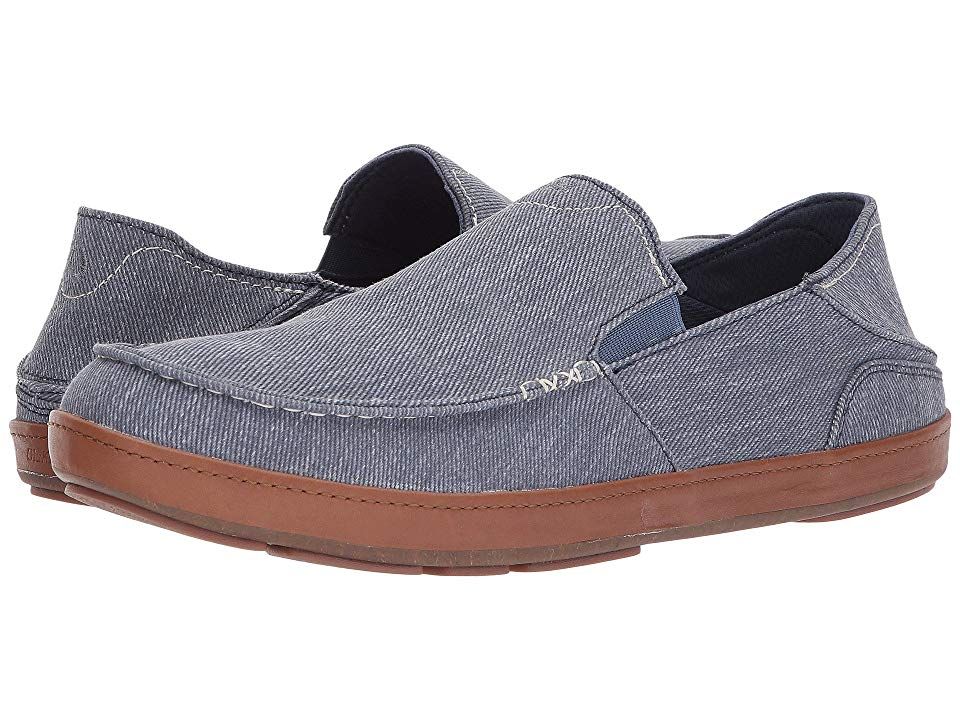 OluKai Puhalu Canvas (Vintage Indigo/Tan) Men's Shoes. The evolution of ...