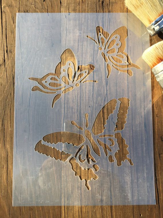 Paint Spatter A4 Mylar Reusable Stencil Airbrush Painting Art Craft