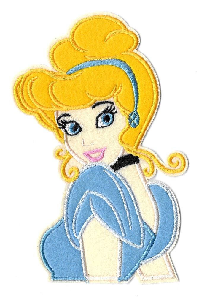 Patch Iron-On Little Princess Embroidered Applique Patch For Girl