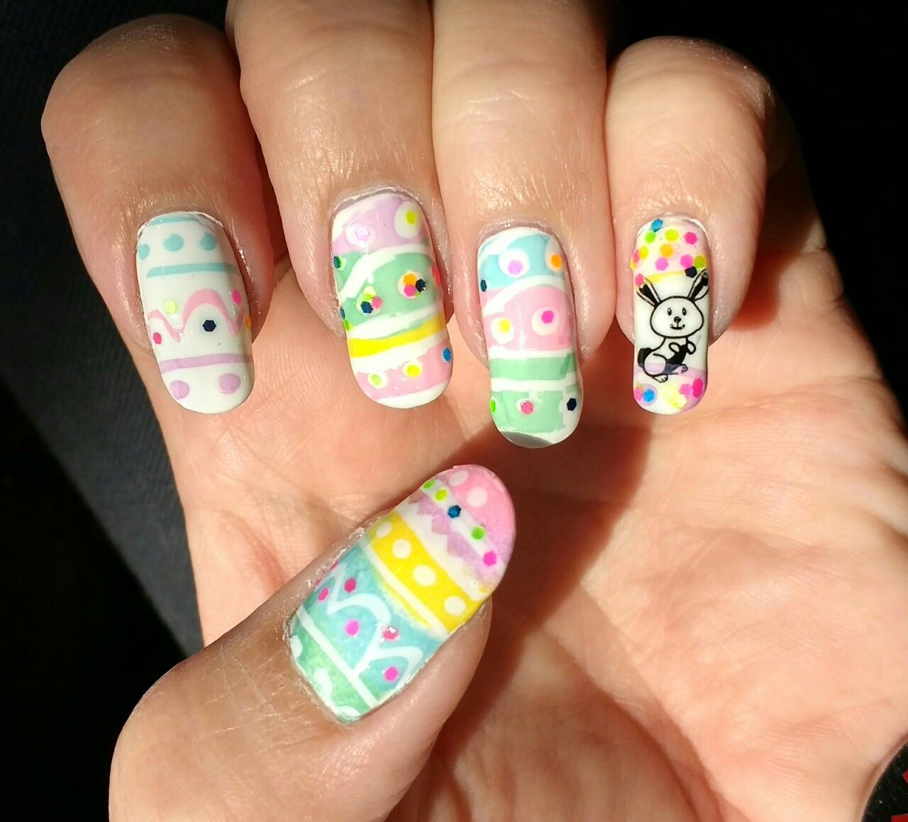 Easter Egg Nails Nails, Nail art, Nail designs