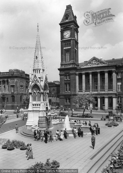 Birmingham, Chamberlain Square c1960