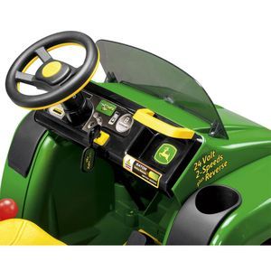Gator a Batería John Deere HPX 6x4 Tech Support, Wheels, Costumes