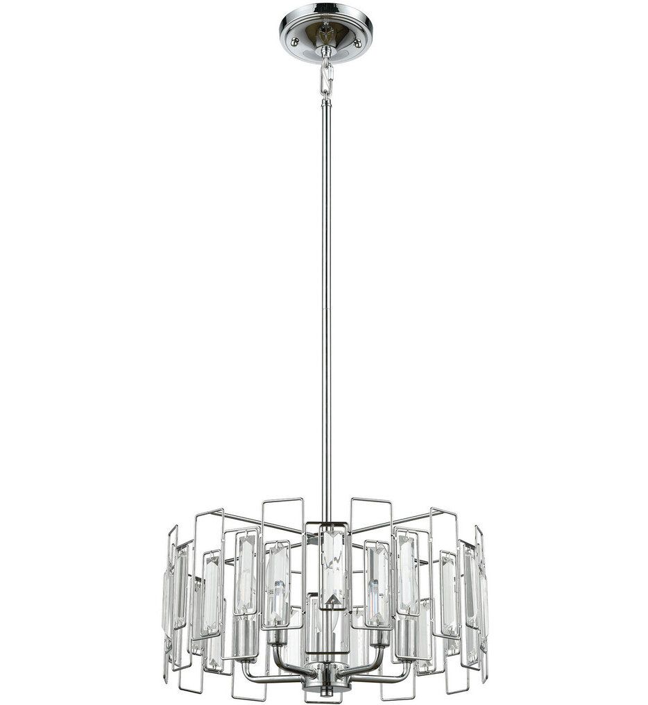 Elk Lighting 81373/5 Pendant Light Polished Chrome Elk Lighting 81373/5 Pendant Light Polished Chrome