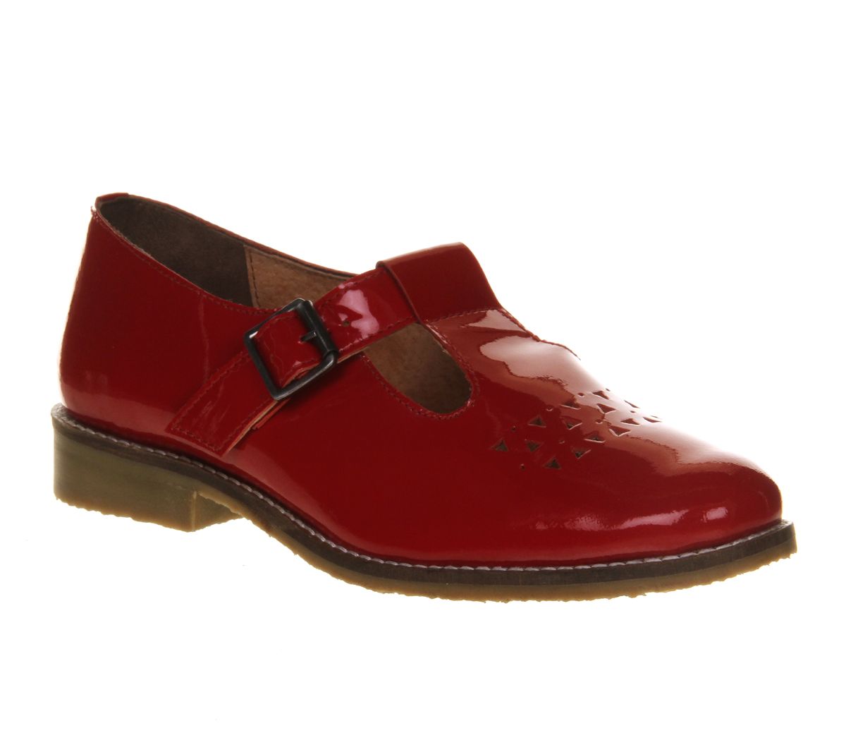 Office Paintbox Tbar Red Patent Leather Flats Christmas List Office Paintbox Tbar Red Patent Leather Flats