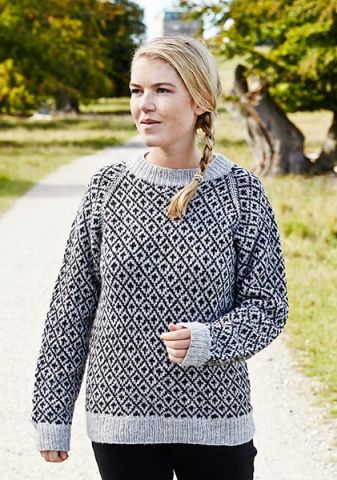 strikkeopskrift sweater dame strikkeopskrift sweater dame