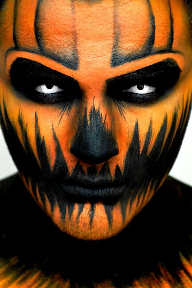 Pumpkin Makeup by @AlexFaction body art / fancy Pinterest - maquillaje de halloween para nios Pumpkin Makeup by @AlexFaction body art / fancy Pinterest - maquillaje de halloween para nios