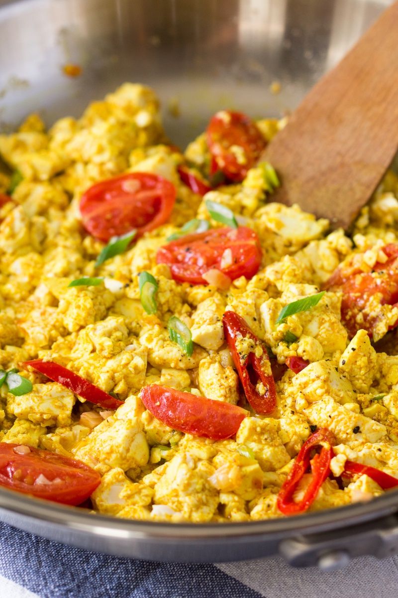 Spicy Tofu Scramble Spicy Tofu Scramble