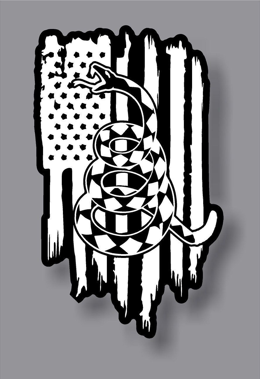"\"Firehouse Graphics\" Best Decals Out There NonReflective or Reflective American flag Gadsden flag don't tread on me rattlesnake vinyl sticker decal Pledge of Allegiance Highest Quality Around All of Firehouse Graphics decals are made in Charleston, South Carolina. Each one is made using high grade outdoor vinyl, Both nonreflective and reflective decals are UV Laminated to ensure long lasting outdoor performance. Most commonly used on the outside of vehicles but can be applied to any smooth cl Usmc Decal, Flag Decal, Paper Racing, Time Flies Birthday, Black American Flag, Gadsden Flag, Deer Tattoo, Airplane Design