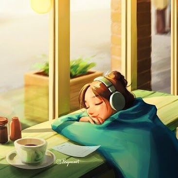 Cozy Afternoon Cute Girl Drawing, Cartoon Girl Drawing, Cute Cartoon Girl, Cartoon Girl Images, Girls Cartoon Art, Cartoon Pics, Cartoon Art Styles, Cute Cartoon Wallpapers, Anime Art Girl