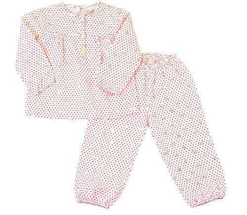 ChummyChummy 100/% Cotton Collar Pajama Set Long Sleeve Pjs Sets for Little Boys Kids