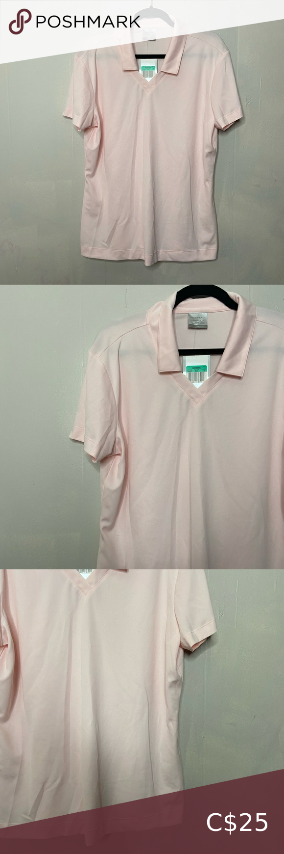 Nike Golf Women’s Size XL Pink Polo V-Neck Shirt Nike Golf, Plus Fashion, Fashion Tips, Fashion Trends, Ladies Golf, Polo, V Neck, Best Deals, Outfit Inspo