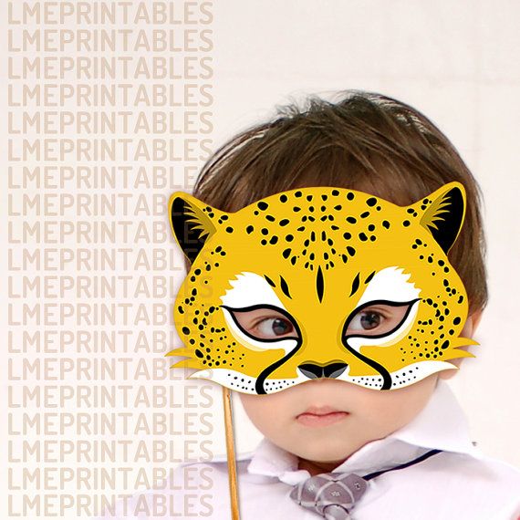 Cheetah Mask Printable Jaguar Leopard Animal Masks Childrens S Cheetah Mask Printable Jaguar Leopard Animal Masks Childrens S Party Pdf Costume Masq