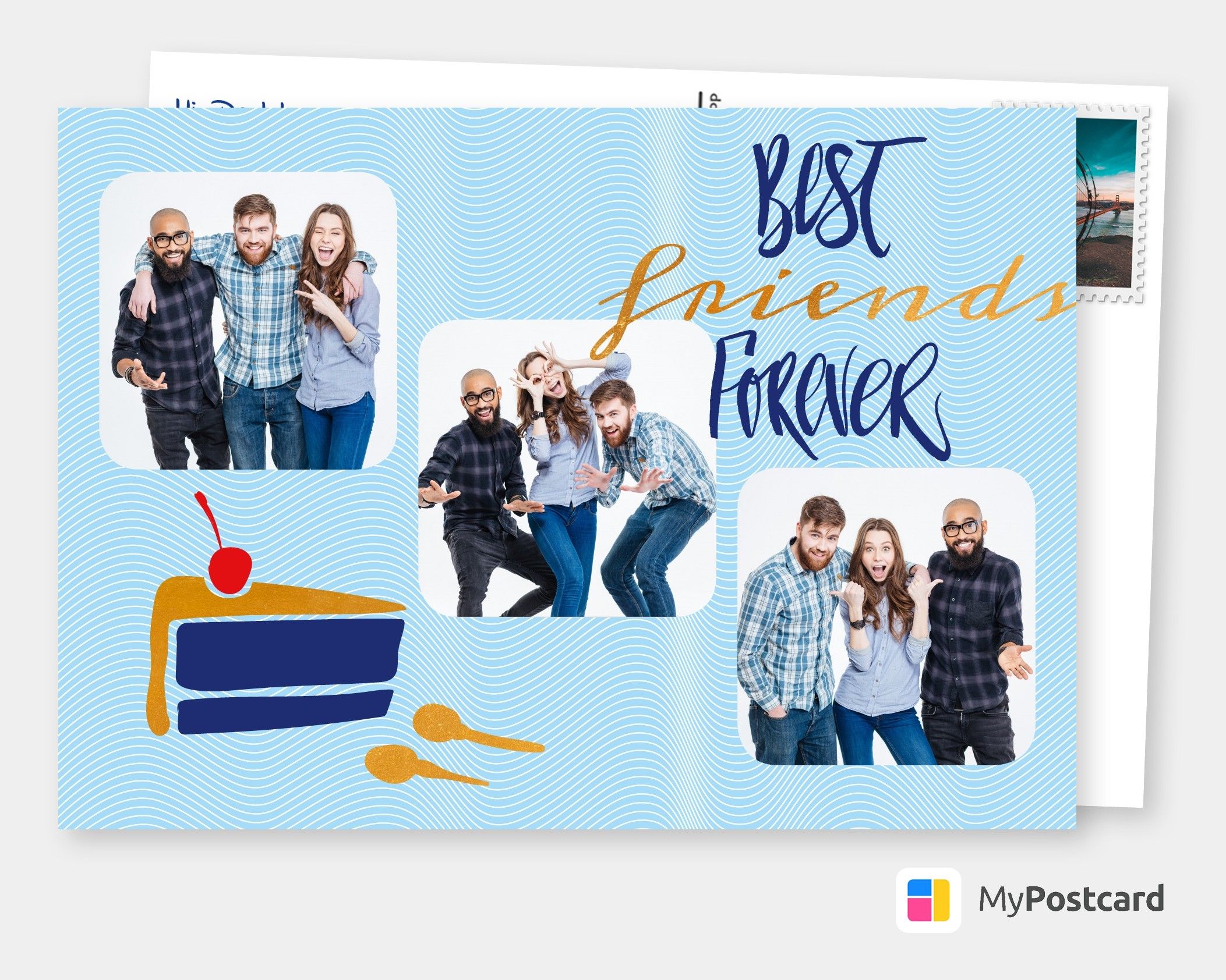 Friendship Postcard Print