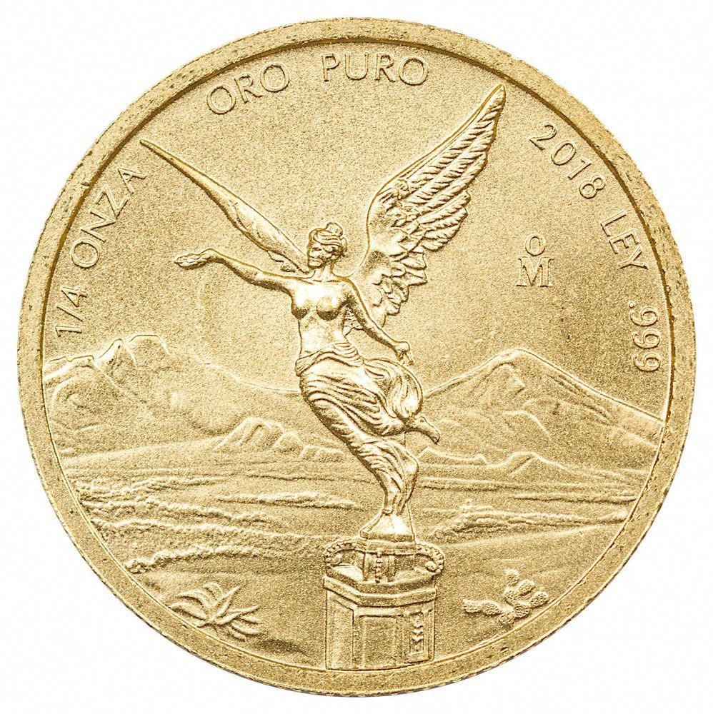 Coins 2018 Mo Mexico 1 4 Oz Gold Libertad 0 25 Onza Coin Gem Bu Sku54880 Please Retweet Goldinvesting