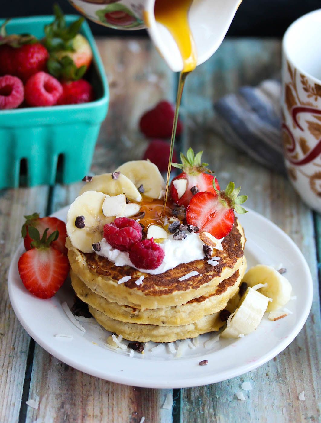 Best Ever Coconut Flour Pancakes for One Recipe Best Ever Coconut Flour Pancakes for One Recipe