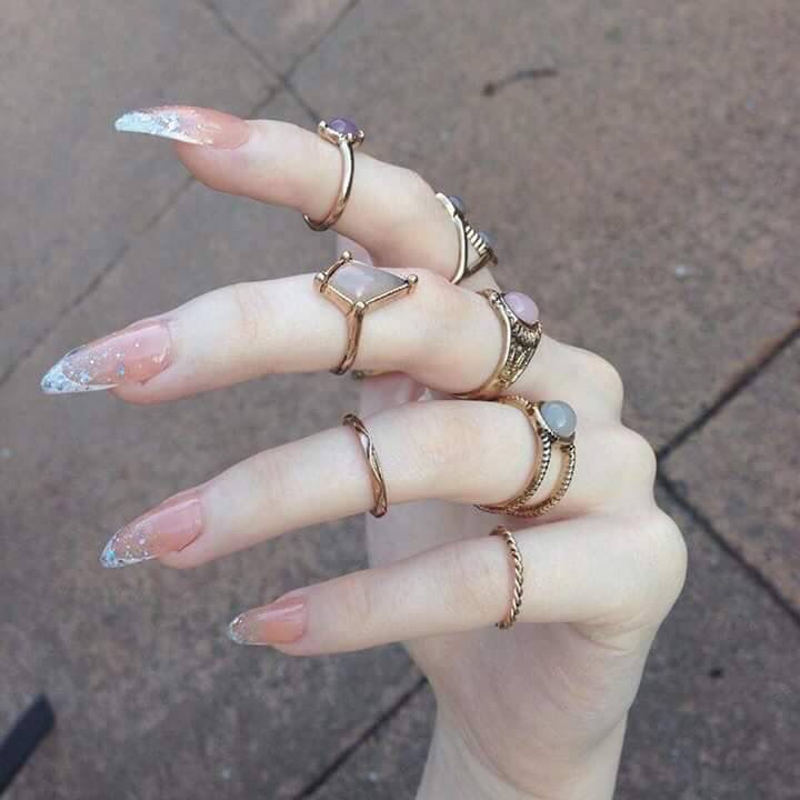 Pinterest Plusnicole Nails Almond Acrylic Makeup