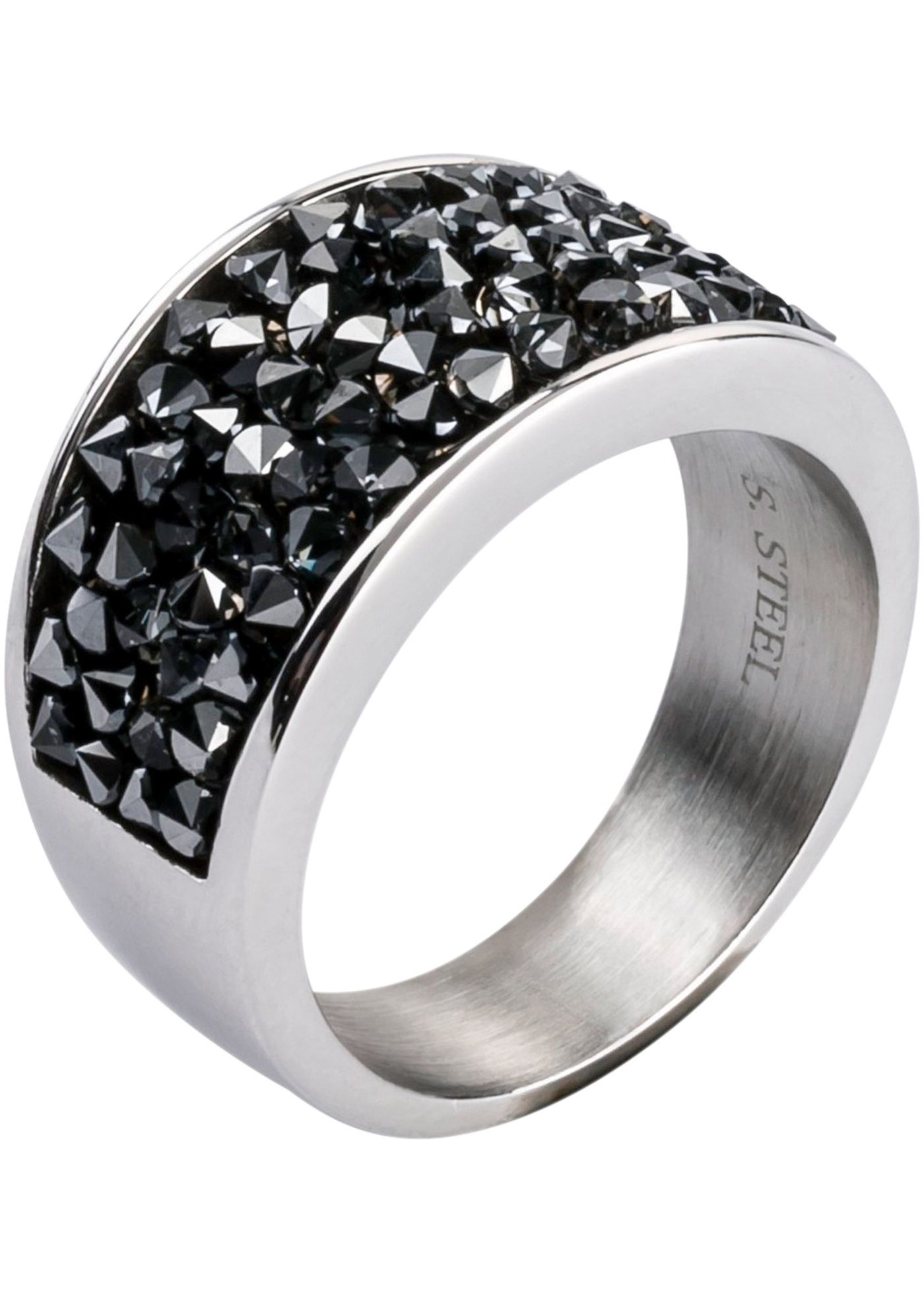 Edelstahl Ring veredelt mit Swarovski® Kristallen in 2021 ... Edelstahl Ring veredelt mit Swarovski® Kristallen in 2021 ...