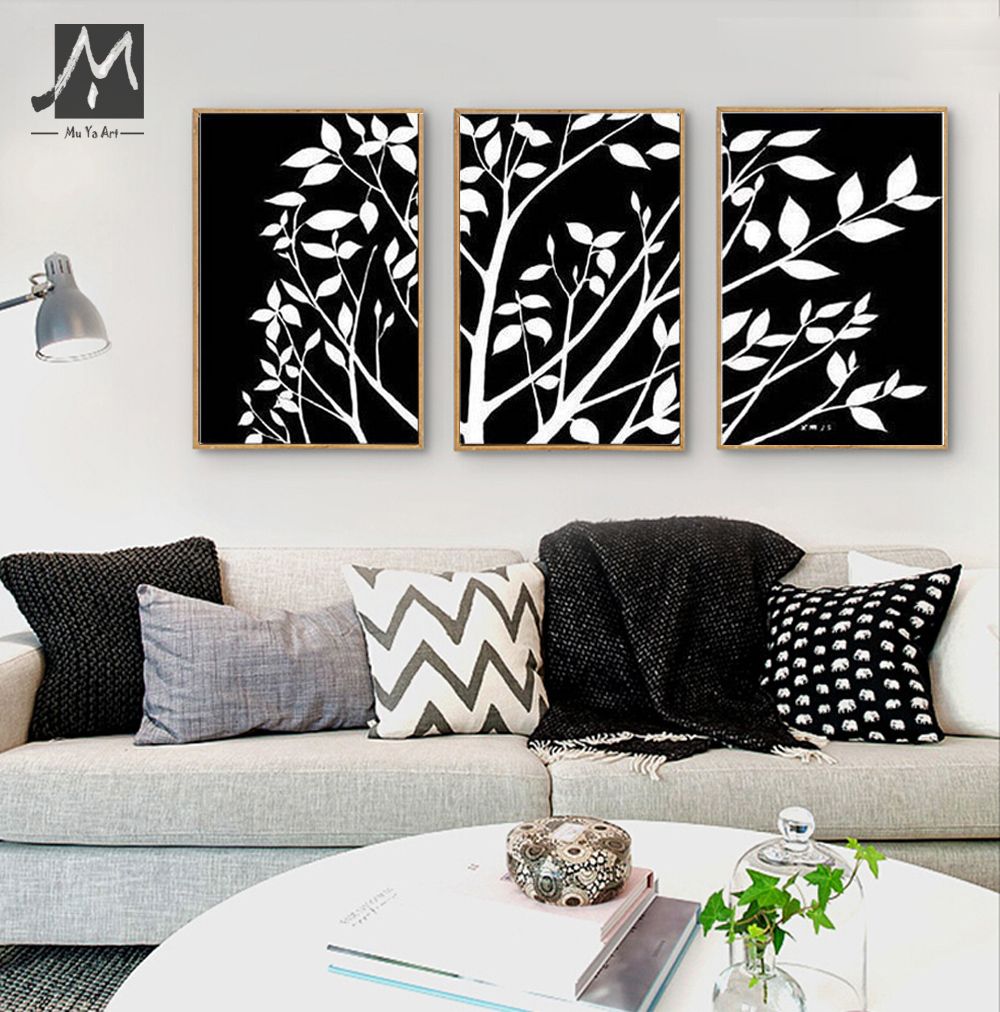 Resultado de imagen para cuadros pequeños abstractos en blanco y ... Stue rhododendron