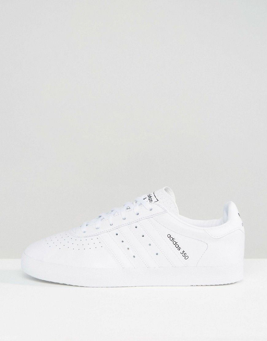 adidas originals 350 sneakers in white adidas originals 350 sneakers in white