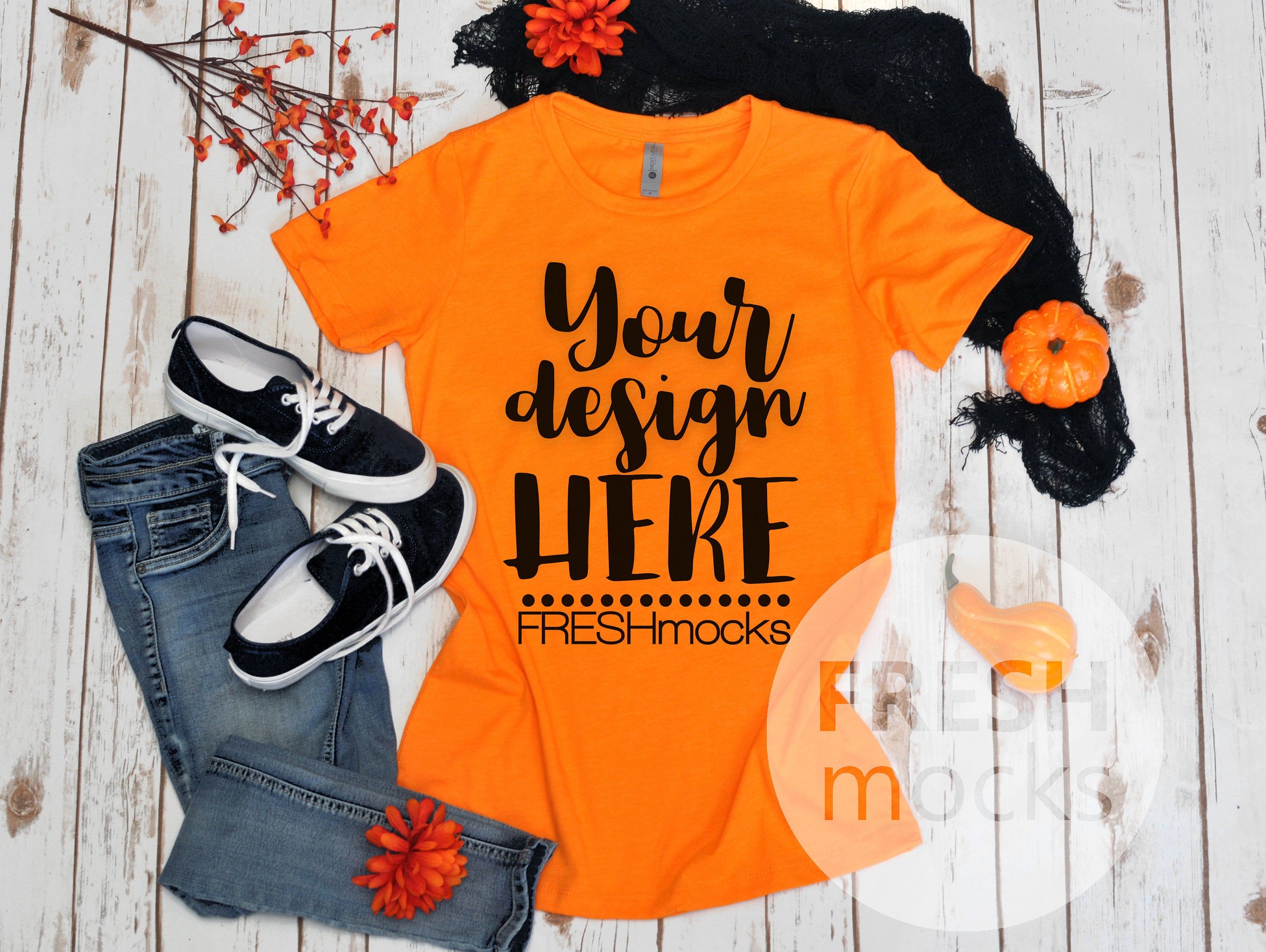 Download Next Level 6610 Ladies Tshirt T-Shirt Tee MOCKUP ...