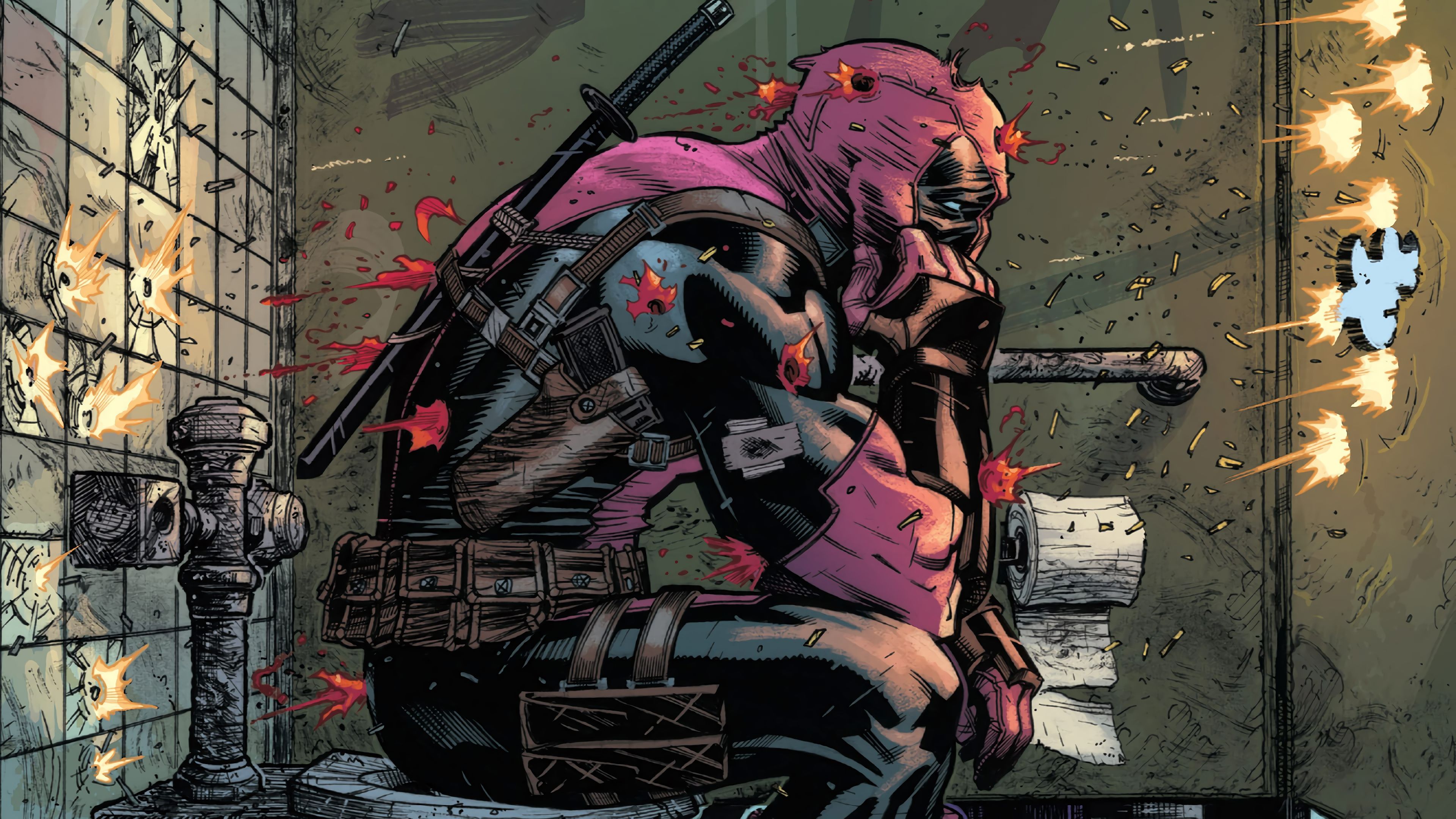 Comics sale wallpaper 4k