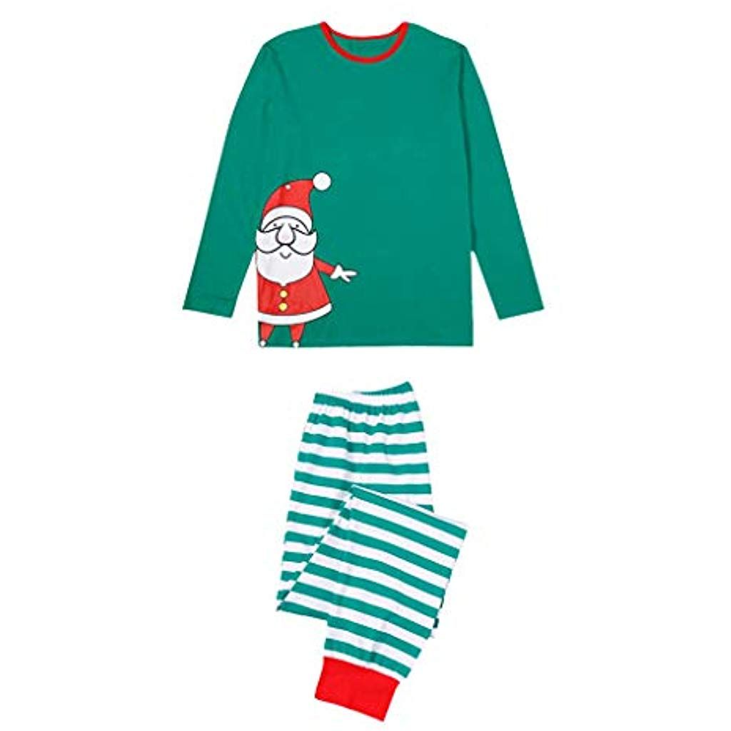 Baywell Famille Pyjamas Ensemble Pyjama de No/ël V/êtements de Famille
