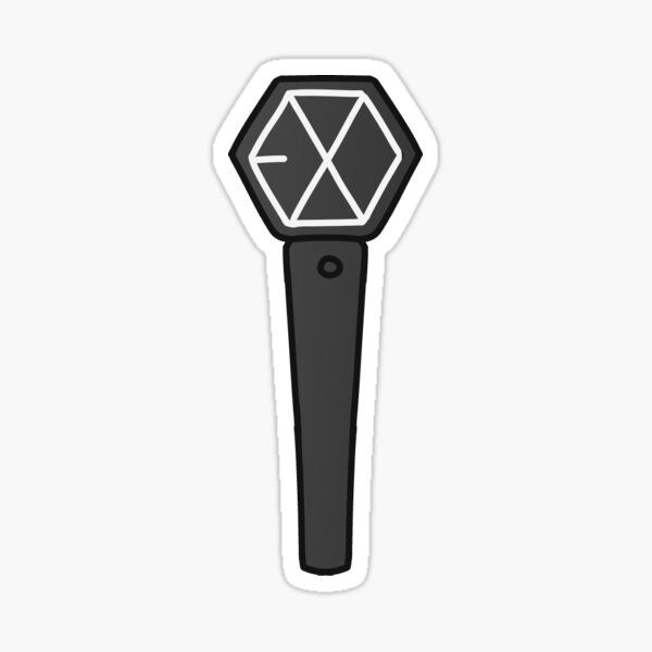 lightstick stickers in 2020 exo stickers sticker design star wallpaper