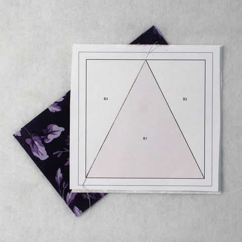 How to Make a Triangle in a Square Quilt Block