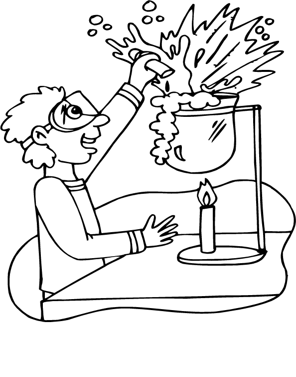 scientific method coloring pages