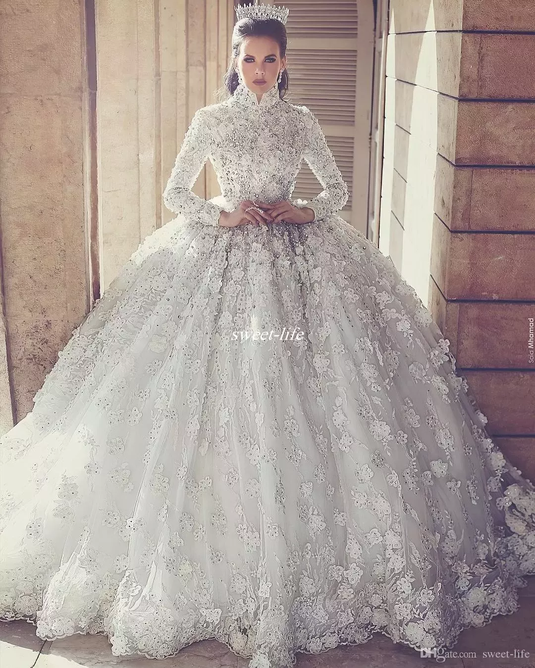 Astounding Beautiful Wedding Dresses Princesses Lace Sleeves Astounding Beautiful Wedding Dresses Princesses Lace Sleeves