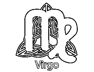 Virgo Horoscope Coloring Pages Coloring Pages