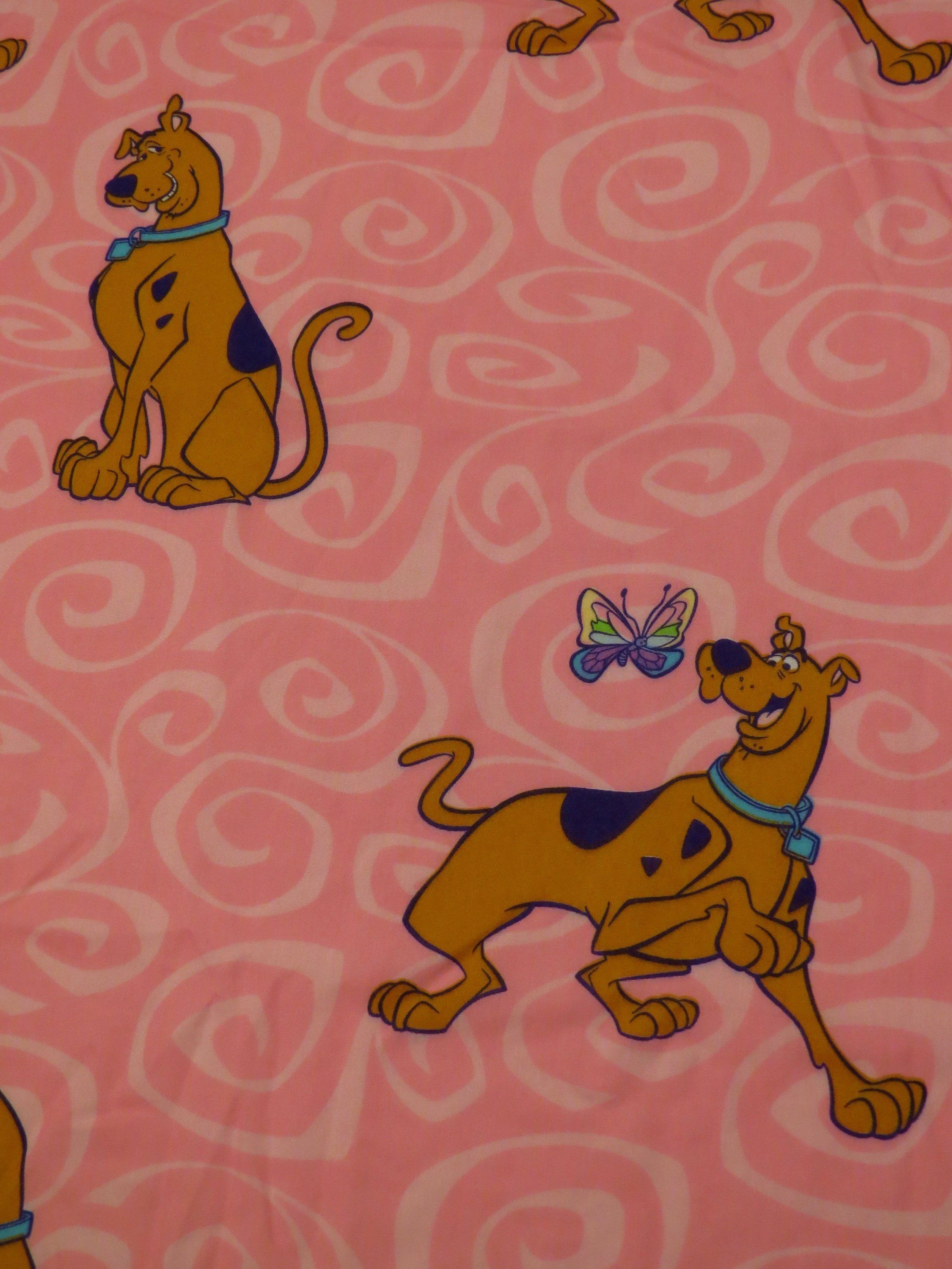 Scooby Doo Twin Fitted Sheet Scooby Doo Cartoon Sewing Projects