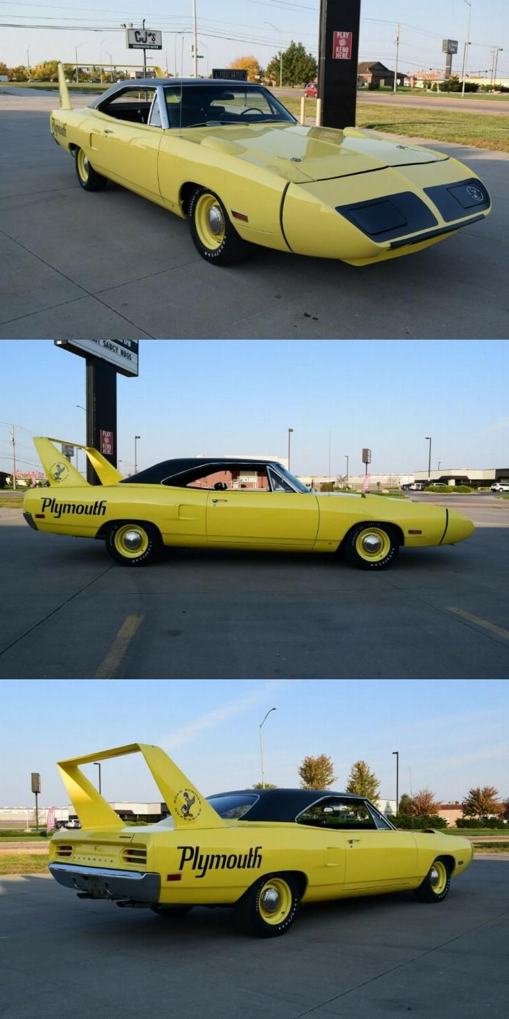 1970 Plymouth Superbird Old School Muscle Cars, Old Muscle Cars, Muscle Cars For Sale, Mopar Muscle Cars, Vintage Muscle Cars, Custom Muscle Cars, Old American Cars, American Classic Cars, American Muscle Cars