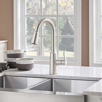 Moen Edwyn Single Handle Pull Down Kitchen Faucet Kitchen Faucet Kitchen Bathroom Renos