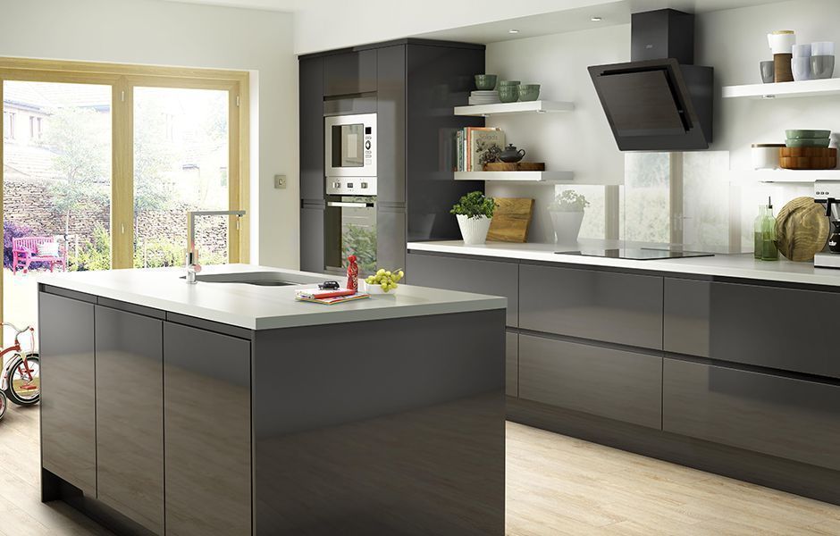 Contemporary Kitchens Simple Appearance It Marletti White Gloss With Integrated Handle Verbeek Contemporary Kitchen Modern Kitchen Layout Modern Kitchen Design