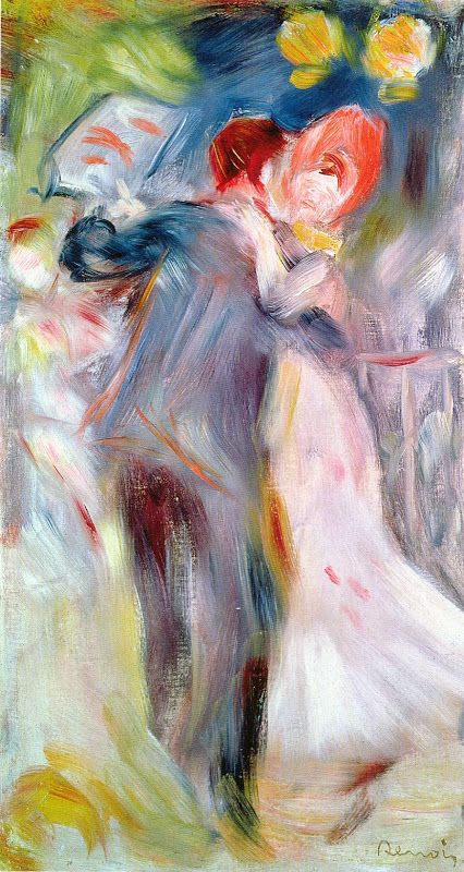 Sketch By Renoir For His Painting Dance In The Country C 1882 Renoir Paintings Renoir Art Pierre Auguste Renoir