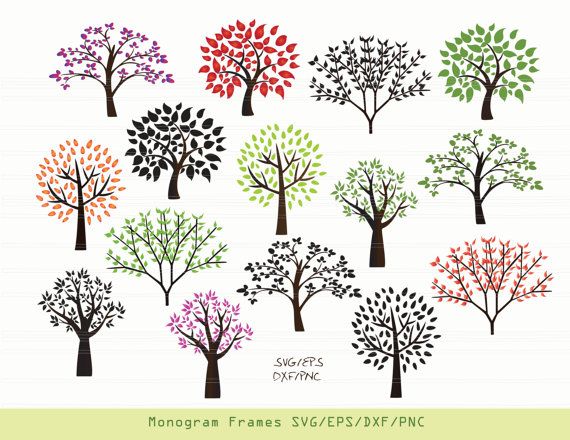 Download Instant Download Svg Tree Svg Eps Vectors By Imagebyalice On Etsy Tree Doodle Tree Drawing Tree Of Life Tattoo