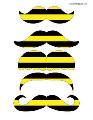 pics Bee Photo Booth Props photobooth props printable